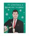 UK Greetings Kerstkaart voor hem/haar/vriend - Break out the Bublé Design