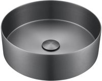 Saniclass ONE Waskom - 36x36x11cm - RVS - Gunmetal