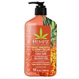 Hempz Sweet Pineapple & Honey Melon Herbal Conditioner with Vegan Biotin & Vitamin C for Thin/Fine Hair 500ml