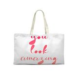Bonamaison Sac fourre-tout 100% Coton imprimé