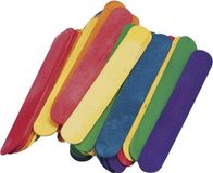 Rayher hobby materialen Rayher Gekleurde ijsstokjes - Knutselstokjes voor kinderen en volwassenen - 36x