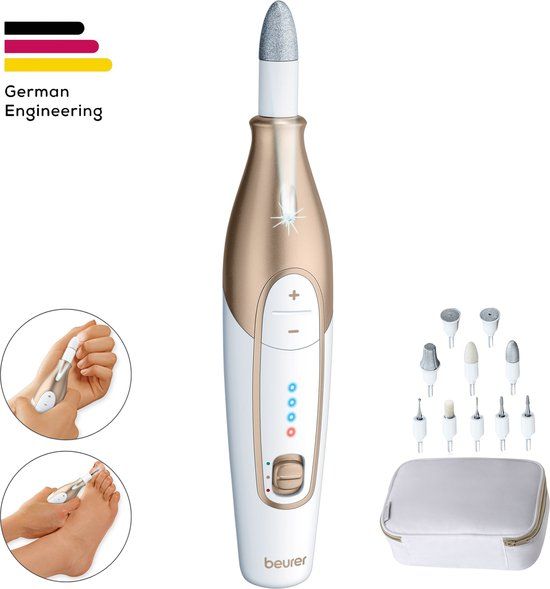 Beurer MP 64 Elektrische nagelvijl - Manicure Set & Pedicuresets - Draadloos