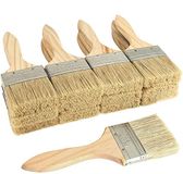 STARVAST 30 professionele verfborstels Platte borstel met houten handvat Gebruik met acrylverf Perfect voor meubels, muur, schilderij, grill - 2,5 inch (63,5 mm)