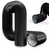 StarTech Flexibele afvoerslang - Ventilatieslang - 5 meter - Waterdicht - Vlamvertragend - Geschikt voor afzuigkappen, badkamers, airconditioners en wasdrogers