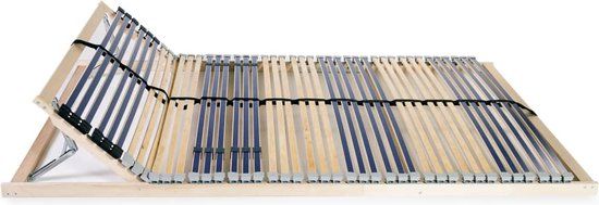 vidaXL Lattenbodem - 120x200 cm - 42 latten - 7 zones - Hout