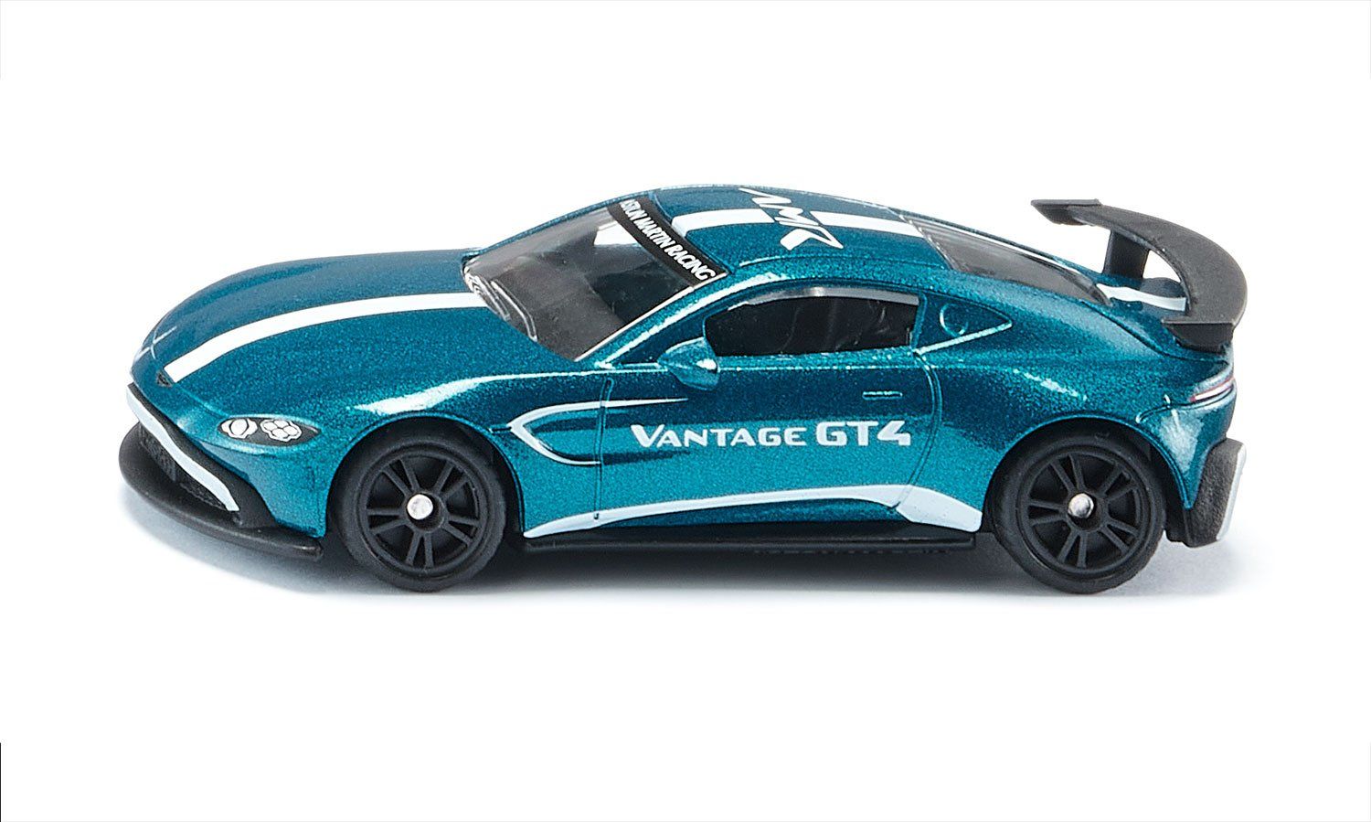 SIKU Aston Martin Vantage GT4 Sports Car Model - Teal
