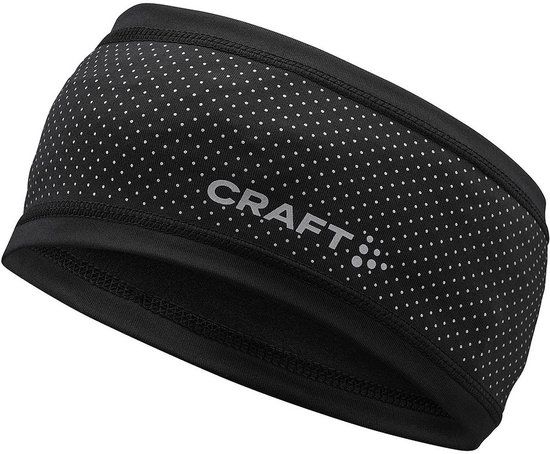 Craft Lumen Fleece 2 Hoofdband Functioneel - Zwart | Maat: S/M