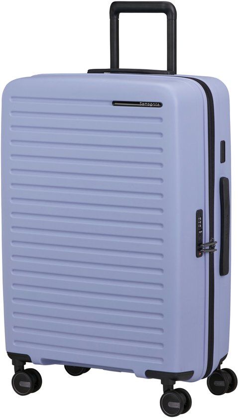 Samsonite Koffer - Restackd spinner 68/25 (4 wielen) - uitbreidbaar - Lavender - 79l - 3.4 kg