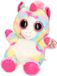 Keel Toys Pluche Eenhoorn Knuffel - Regenboog Kleuren Roze/Geel - 25 cm