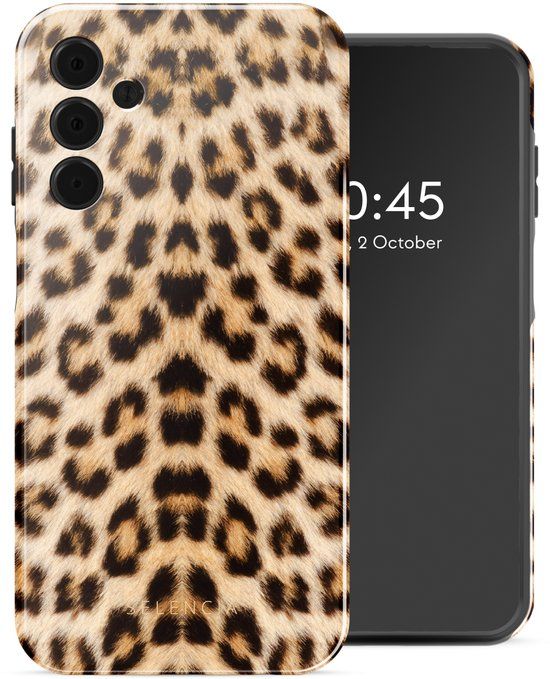 Selencia Hoesje - Geschikt voor Samsung Galaxy A15 (4G) / A15 (5G) - Backcover - Wild Leo
