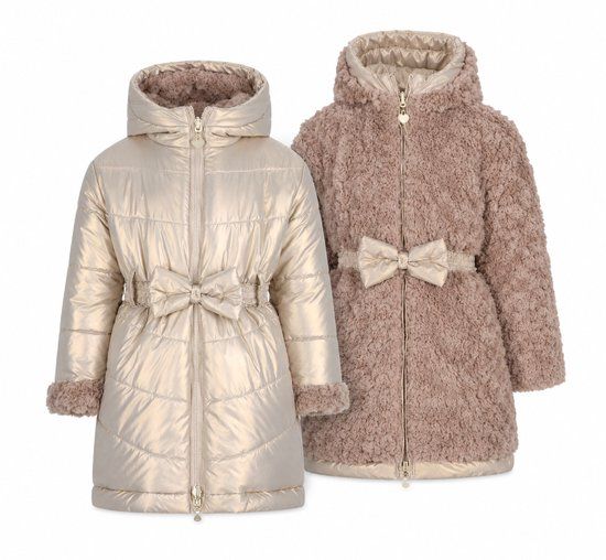 Le Chic reversible winterjas BALANCE C607-5220 / Gold - maat 122/128
