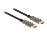 DeLOCK 84040 HDMI kabel 30 m HDMI Type A (Standaard) Zwart, Zilver