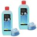 Braun 2x liquide de nettoyage pour rasoirs, 1 litre, parfum citron