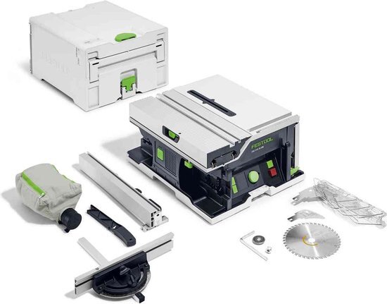 Festool CSC SYS 50 EBI-Basic 36V (2x18V) accu tafelcirkelzaag body incl. accessoires - 280mm