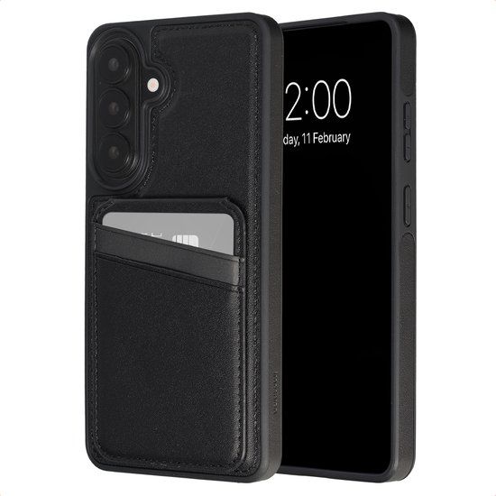 imoshion Backcover met kaarthouder en stand voor de Samsung Galaxy S26 Plus - Zwart