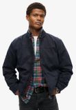 Superdry - Klassieke Harrington jas - Heren - XXL - Eclipse Navy