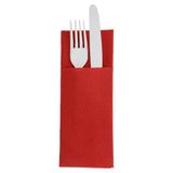 Garcia de Pou 228.08 servetten, 55 g/m2, 33 x 40 cm, bordeaux, airlaid, 50 stuks