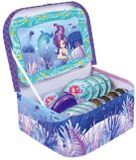 Lobbes Speelgoed BV Mermaid Theeservies in Picknickkoffer