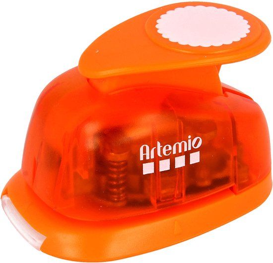 Artemio medium pons cirkel 2,5 cm oranje