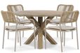 Coco Penya/Sand City 120 cm dining tuinset 5-delig