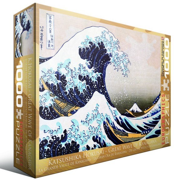 Eurographics Great Wave of Kanagawa Puzzel (1000 stukjes)