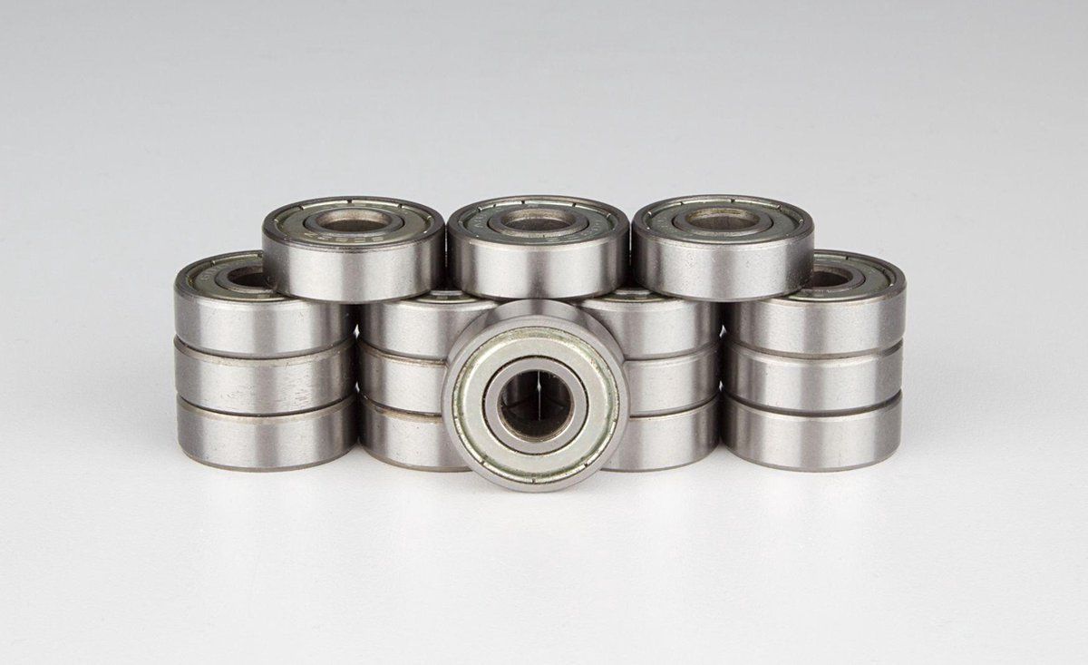 Nijdam Kogellagers - ABEC 9 Chrome - 16st - Chroom