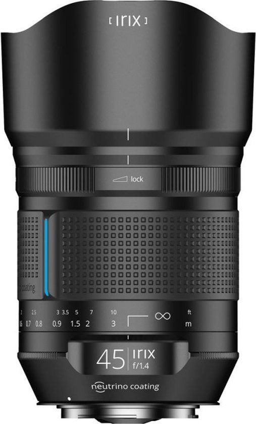 Irix Dragonfly 45mm f/1.4 - Canon EF - Zwart