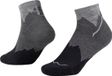 Buff Lightweight Merino Quarter Hardloopsokken Unisex Zwart 36-38