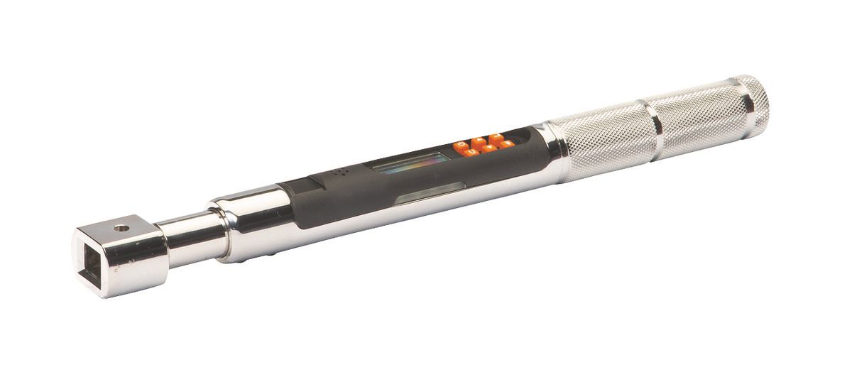 Bahco Digitale moment- en hoeksleutel | verwisselbare ratelkop | met geheugen | micro | 9x12 mm | 7-135Nm - TAWM9135M