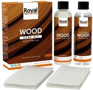 royal furniture care Oranje Matt Polish Wood Care Kit + Cleaner 2x250ml