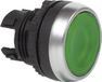 BACO L21CH10 Bouton-poussoir Bague avant en plastique, Rouge chromé