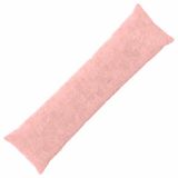 vidaXL - Taie d'oreiller - HEERLEN - Rose - 40 x 145 cm - Fausse fourrure de lapin