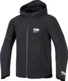Alpinestars Aeroshel waterdichte motorfiets textieljas - Zwart, 4XL