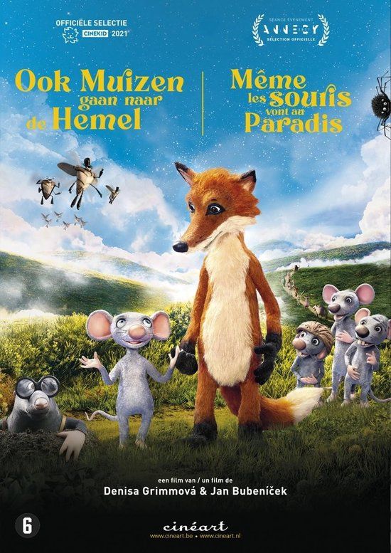 Ook muizen gaan naar de hemel (DVD) - Animatie / Familie - 6+