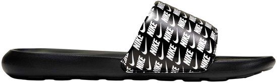 Nike Victori One Badslipper Senior Zwart - Wit
