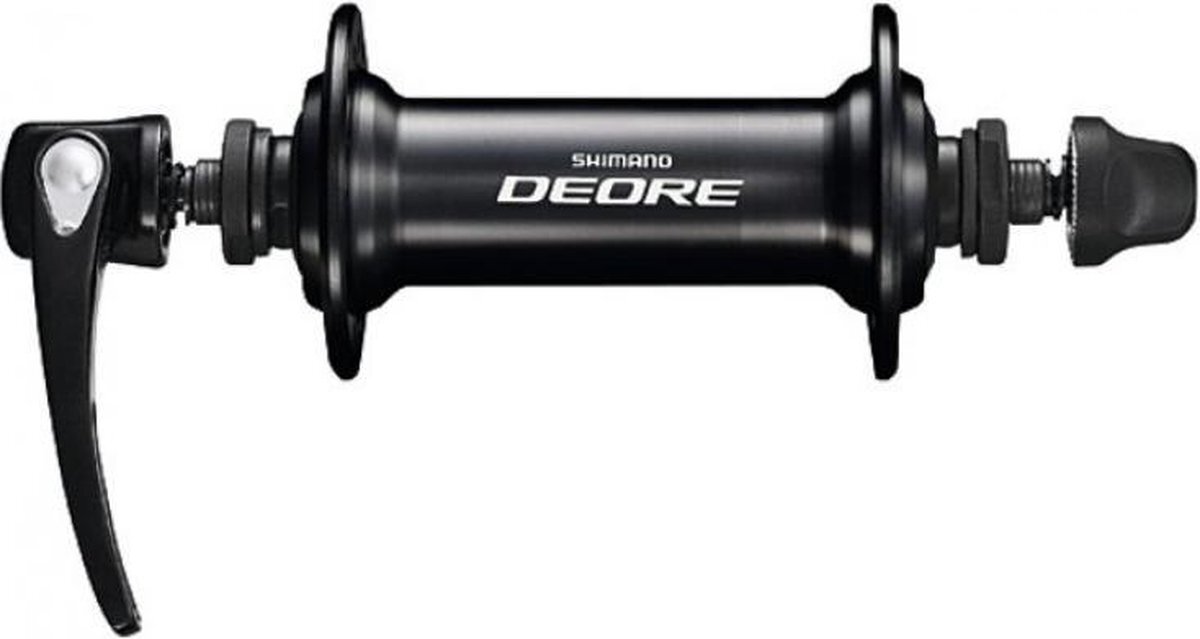 Shimano Voornaaf Shimano Deore T610 100/36 - zwart