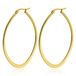Cilla Jewels Ovale oorbellen Edelstaal Goudkleurig-30mm