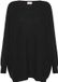 Deha Losse Trui Woooly Blend Loose Sweater - Zwart - Vrouwen - M