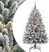 vidaXL Kunstkerstboom 150 cm 150 LED's Warmwit PVC en Staal