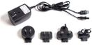 Lenz USB Type 2 Charger with 4 Plugs - Silver