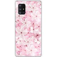 1001 coques Samsung Galaxy A71 5G Sakura Bedrukt Siliconen Hoesje