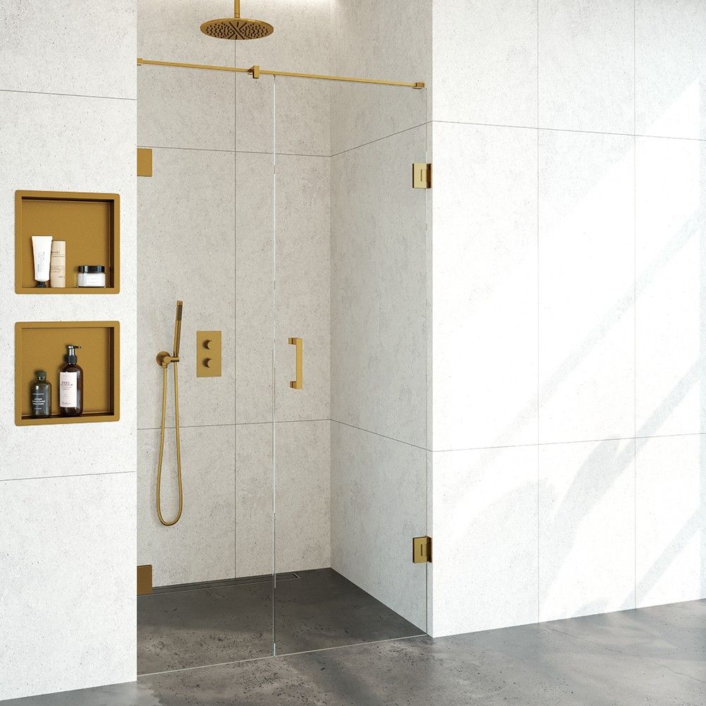 Tapo Creative profielloze nisdeur rechts 2 delig 110 goud