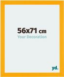 yd. Cadre photo 56x71 cm Jaune MDF Mura