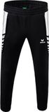 Erima Six Wings Worker Broek Dames - Wit / Zwart | Maat: 36