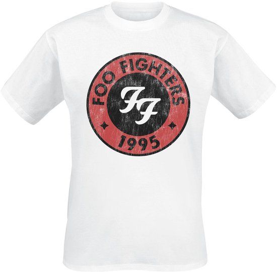 Foo Fighters 1995 Heren T-shirt - wit - L