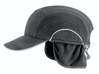 Veiligheidshelm JSP Hardcap A1+ winteruitvoering stootcap Grijs