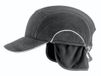 Veiligheidshelm JSP Hardcap A1+ winteruitvoering stootcap Grijs