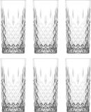 Mammoet Longdrinkglas Rose 36 cl Transparant Glas Glazenset 6 stuks