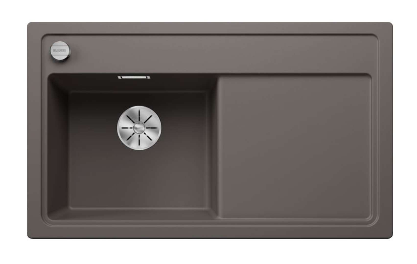 Blanco Zenar 45 - Silgranit spoelbak - 86x51 cm - grijs 527359