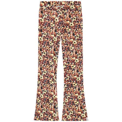Tumble 'n Dry flared gebloemde broek - geel